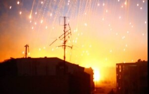 сирия, сша, ракка, авиаудар, фосфорные бомбы, видео, жертвы