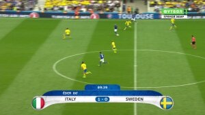италия, швеция, евро-2016, голы, обзор, видео, футбол 