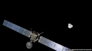 космос, камета 67Р, Rosetta, солнце, фото