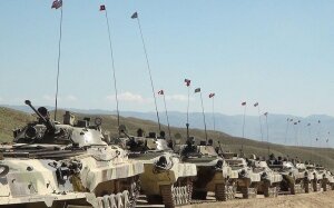 азербайджан, турция, учения, пехота, авиация, танки, видео 