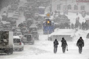 Владивосток, непогода, снег, буря, транспортный коллапс, новости России, Приморье