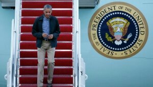 США, Барак Обама, самолет, турбулентность, Вашингтон