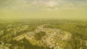 наука, Северная Каролина воздух аномалия зеленый цвет (новости), происшествие