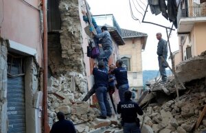 Италия, землетрясение, жертвы, Аматриче, Поста и Аркуата-дель-Тронто