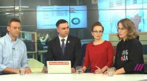 навальный, собчак, дебаты, скандал, видео, эфир, выборы, политика, партия, оппозиция 