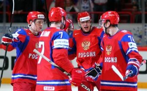 Россия, Хоккей, Олимпийские игры, Матч с Чехией