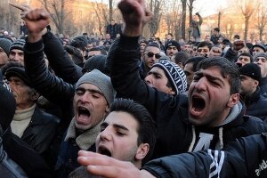 протесты армения, ереван мэр, никол пашинян