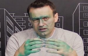 Россия, оппозиционер, Алексей Навальный, происшествия, зеленка, глаз, зрение