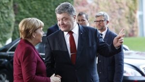 украина, германия, порошенко, меркель, сделка, политика, донбасс 