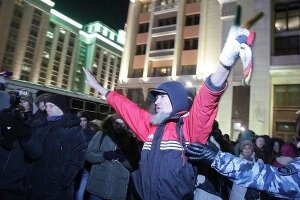 Манежная, Навальный, Москва, полиция, ОМОН, акция протеста, общество, политика, Россия