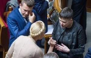 Украина, Батькивщина, Надежда Савченко, депутат, Юлия Тимошенко, Верховная Рада
