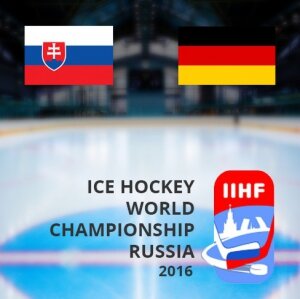Словакия, Германия, хоккей, ЧМ-2016 по хоккею, трансляция, матч, игра