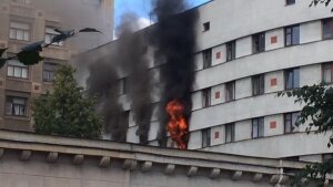 новости москвы, пожар, общежитие, минобороны, пострадавшие 
