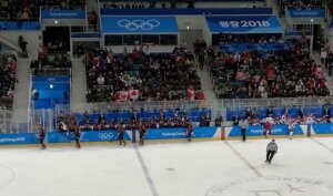 олимпиада, 2018, пхенчхан, ребенок, чп, происшествия, хоккей, полицейские 