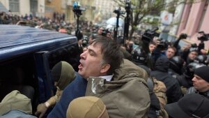 украина, киев, протесты, импичмент, саакашвили, задержание, арест, суд 