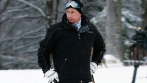 путин, россия, назарбаев, казахстан, неформальная встреча, катание на лыжах, отдых