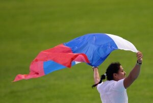 олимпиада, мок, россия, легкая атлетика, флаг