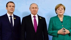 франция, германия, россия, северный поток 2, антироссийские санкции, макрон, меркель, путин