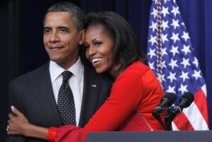 Стало, известно, как, Барак, Обама, и, его, супруга, Мишель, отпраздновали, День, всех, влюбленных, появилось, фото