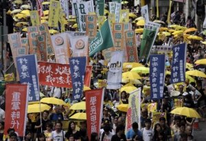 Гонконг, митинг, революция, Китай