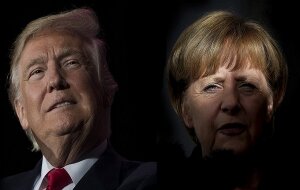 США, Германия, политика, Дональд Трамп, Ангела Меркель, встреча Трампа и Меркель