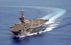 Китай, США, Авианосная ударная группа, ВМС США, военное обозрение