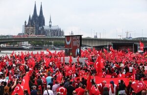 новости, турция, общество, германия, кельн, эрдоган, митинг