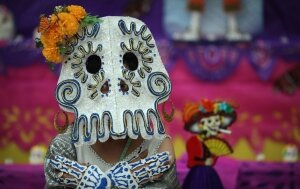день мертвых, москва, карнавал, мексика, общество, праздник, чм-2018, футбол, болельщики