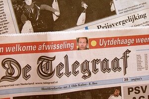 нидерланды, газета, нападение, полиция, происшествие, автомобиль, De Telegraaf 