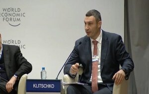Украина, Франция, Виталий Кличко, экономический форум, Давос, видео
