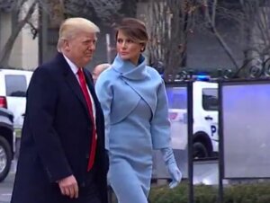 дональд трамп, меланья трамп, инаугурация, наряд, платье, сша, вашингтон, белый дом, овальный кабинет 