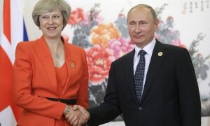 Владимир Путин, Тереза Мэй, Великобритания, Россия, сотрудничество, политика 