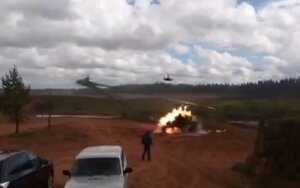 видео, вертолет ка-52, учения, петербург, россия, белоруссия, запад-2017, смотреть, видео
