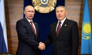 Россия, Казахстан, Путин, Назарбаев, космическая держава, космос, встреча 