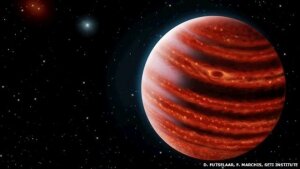 новости мира, космос, юпитер, планеты, двойник юпитера, 18 августа, 51 Eridani b