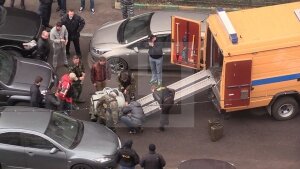 Москва, сапер, робот, боеприпасы, полиция, правоохранители, контейнер, взрывчатка