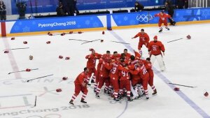 олимпиада, 2018, хоккей, россия, победа, рейтинг, сборные, канада 