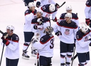 Россия, США, Хоккей, Проигрыш, Олимпийские игры