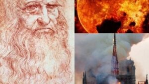 наука, Нотр-Дам-де-Пари пожар да Винчи апокалипсис (новости), происшествие
