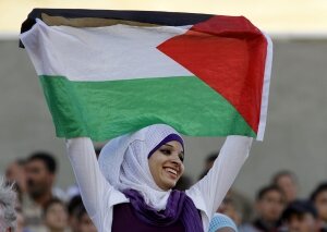 фифа, сессия, палестинские флаги, общество, президент, срыв сессии
