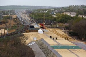 железная дорога, в обход украины, строительство, журавка, миллерово 