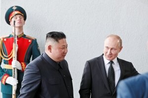 Ким Чен Ын, Путин, Россия, КНДР, Владивосток, политика, сша. трамп