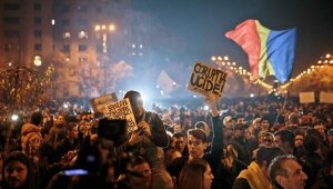 румыния, митинг, политика, общество, протест 