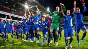 Евро-2016, Исландия, футболисты, болельщики, Рейкъявик, сборная, Франция
