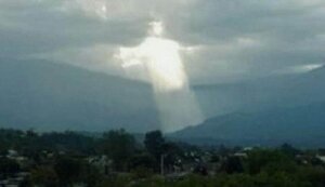 наука, Аргентина аномалия небо Иисус Христос венец, происшествие