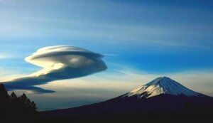 наука, Фудзияма Япония облако аномалия видео (новости), происшествие