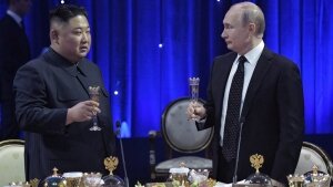 Ким Чен Ын, Путин, россия, кндр, встреча, владивосток