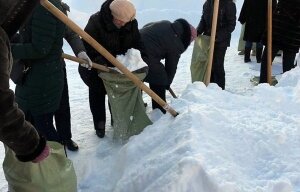 саратов, чиновница, учителя, отправила собирать снег, уволили