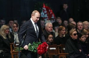 Россия, Олег Табаков, Церемония прощания, Владимир Путин