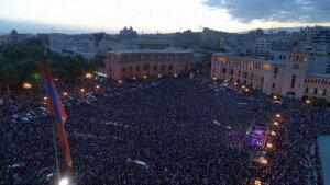 ереван, армения, протест, видео, политика, пашинян, премьер, голосование 